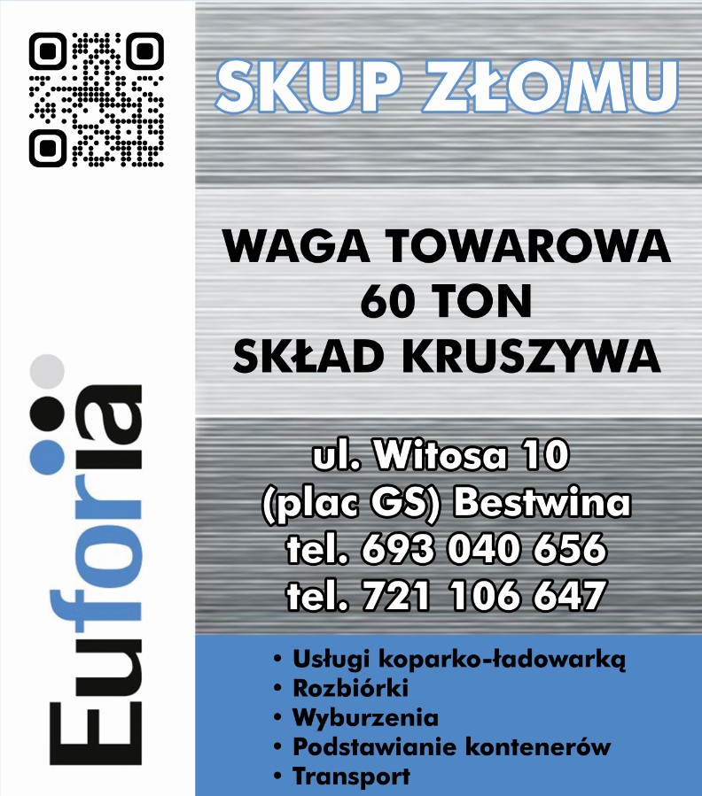 EUFORIA Skup Złomu - złom BIELSKO-BIAŁA złom BIELSKO-BIAŁA